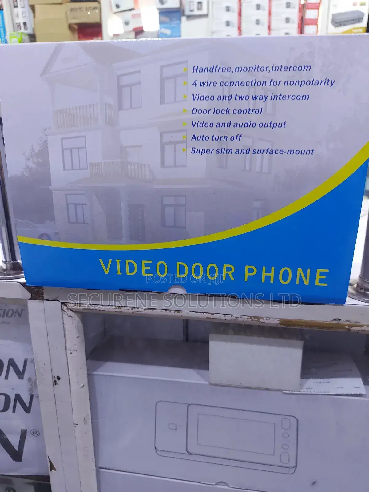 4-Wire Video Door Phone Kit