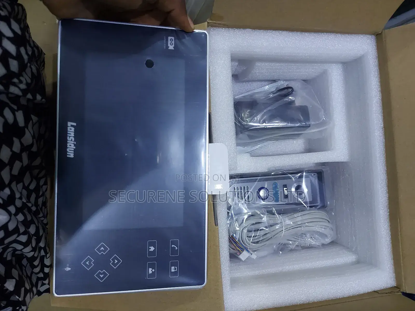 4-Wire Video Door Phone Kit