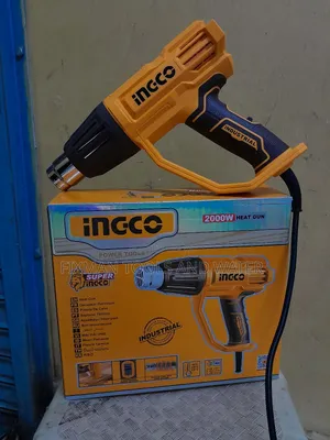 Ingco Hot Air Gun Heat Gun 2000 Watts + Accessories