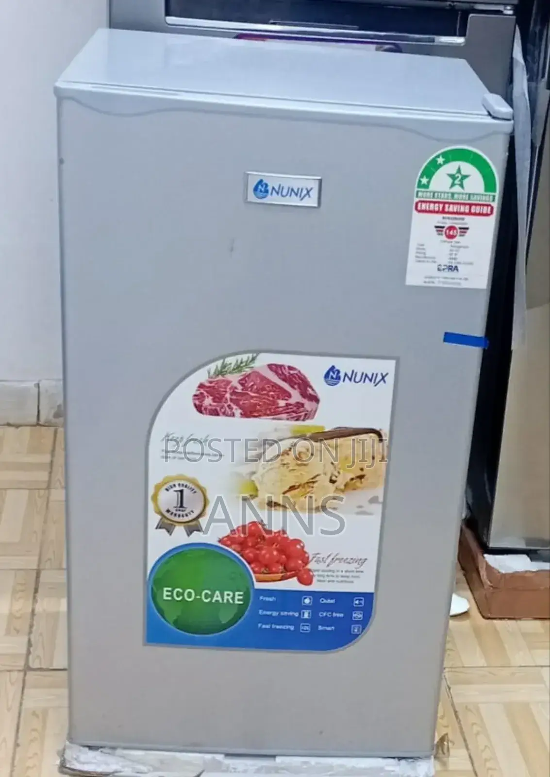 Nunix 92L Silver 2 Star Rating Fridge