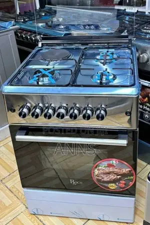 Roch 3gas+1electric Standing Free Cooker- Electric Oven