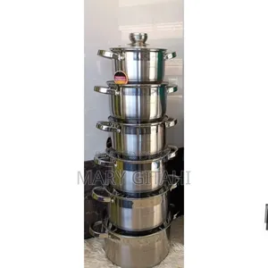 12 Pieces Stainless Steel Edenburg Cookware Set at 