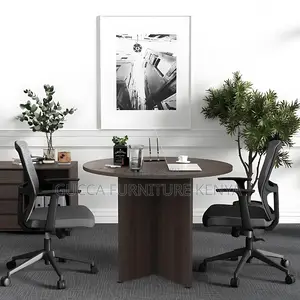 Boardroom Tables: Simple Round Office Conference Table
