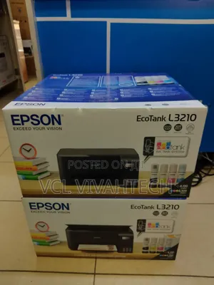 Epson Ecotank L3210 (Print Scan Copy) Printer
