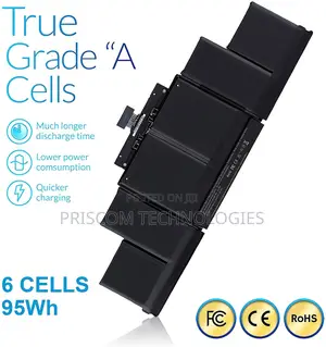 A1820 Laptop Battery for Apple Macbook Pro 15 Inch