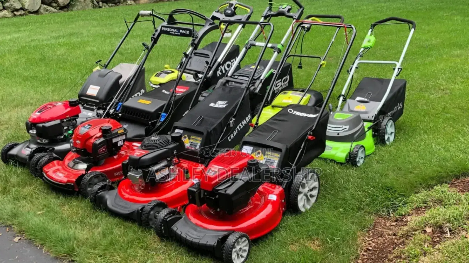 Lawn Mower Machine