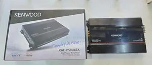 Kenwood Amplifier 4-Channel 1000w KAC-PS804EX Bridgeable