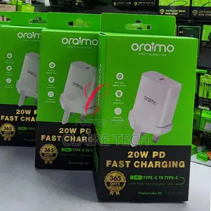 Oraimo Powercube 20 OCW-U106S+CC54 20W PD Typec Fastchargers