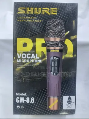 Shure Pro Vocal Microphone GM-8.8 Wired Microphone