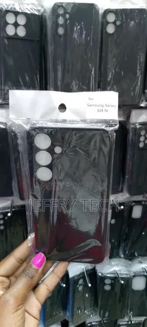 Samsung Galaxy S24 FE Stylish Drop Tested Soft Silicone