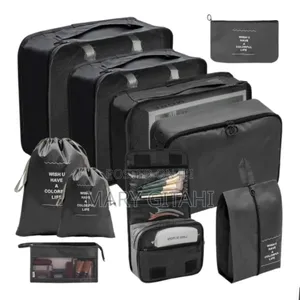 Heavy Duty *9pcs Luggage Travel Organizers