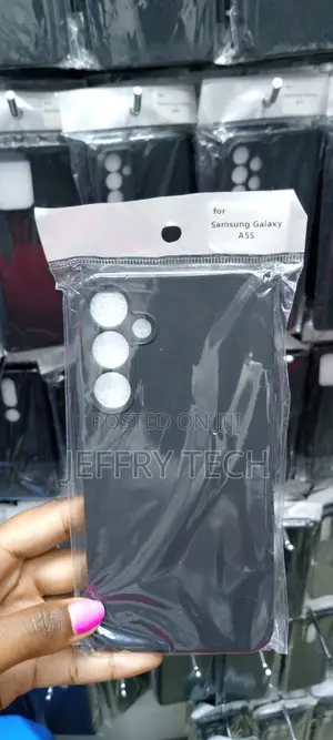 Samsung Galaxy A55 Soft Silicone Cover Protective Shockproof