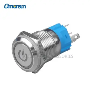 19mm Metal Push Button Switch/Halo Switch
