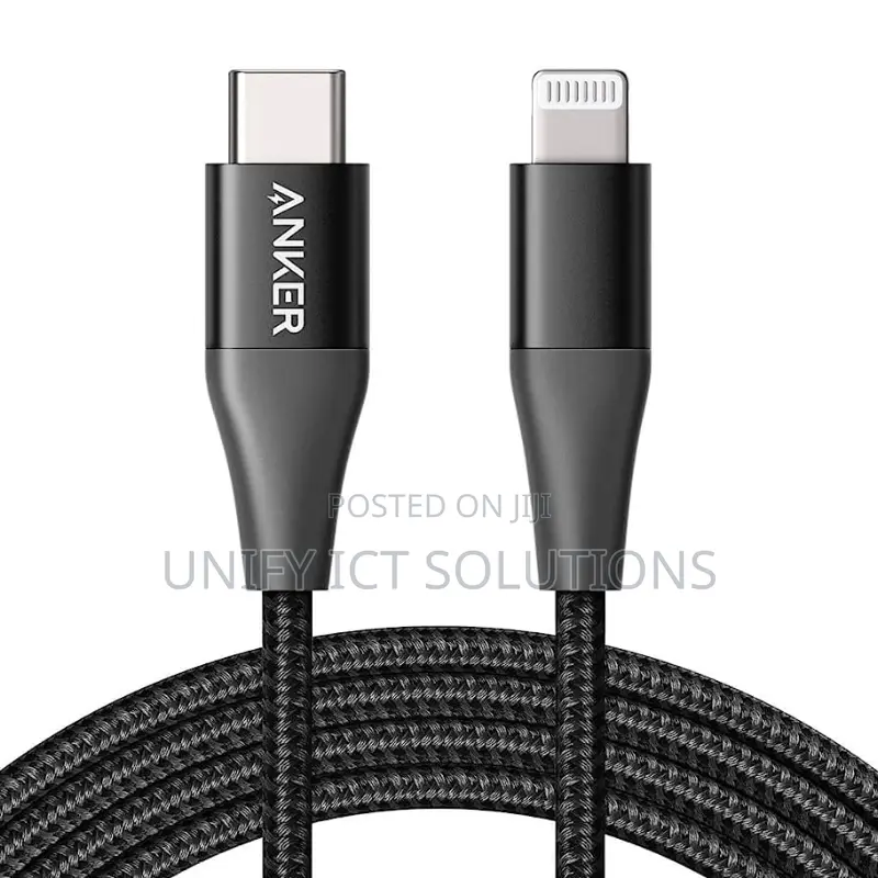 Anker 322 USB-C To Lightning Cable 6ft Braided