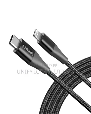 Anker 322 USB-C To Lightning Cable 6ft Braided