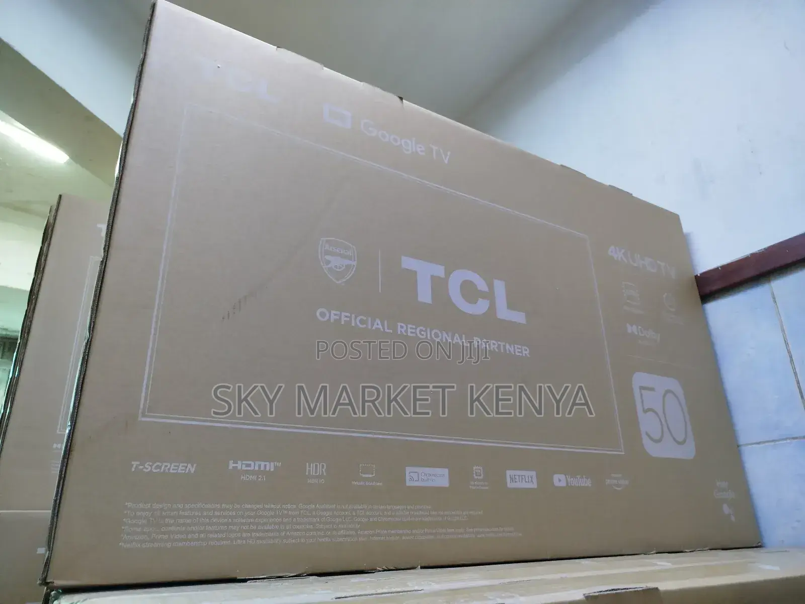TCL 50" Smart Uhd Tv