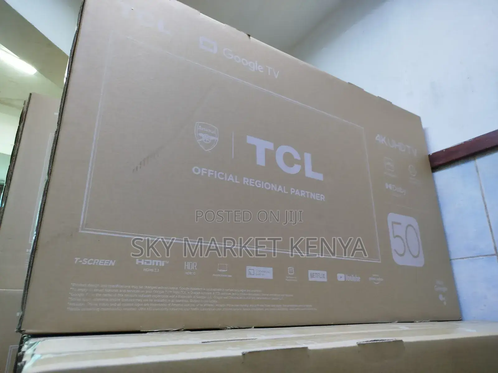 TCL 50" Smart Uhd Tv