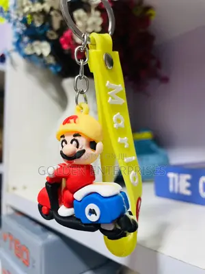 Mario Cute Silicone Key Holder