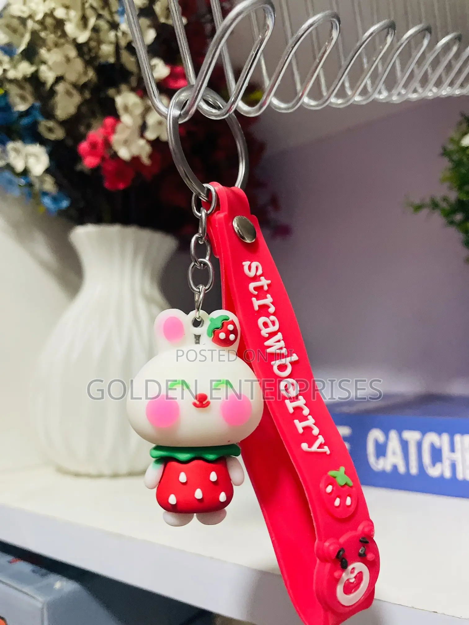 Strawberry Cute Girls Keyholder/Keychain