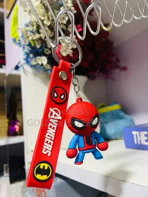 Spiderman Avengers Boys Silicone Keyholder/Keychain