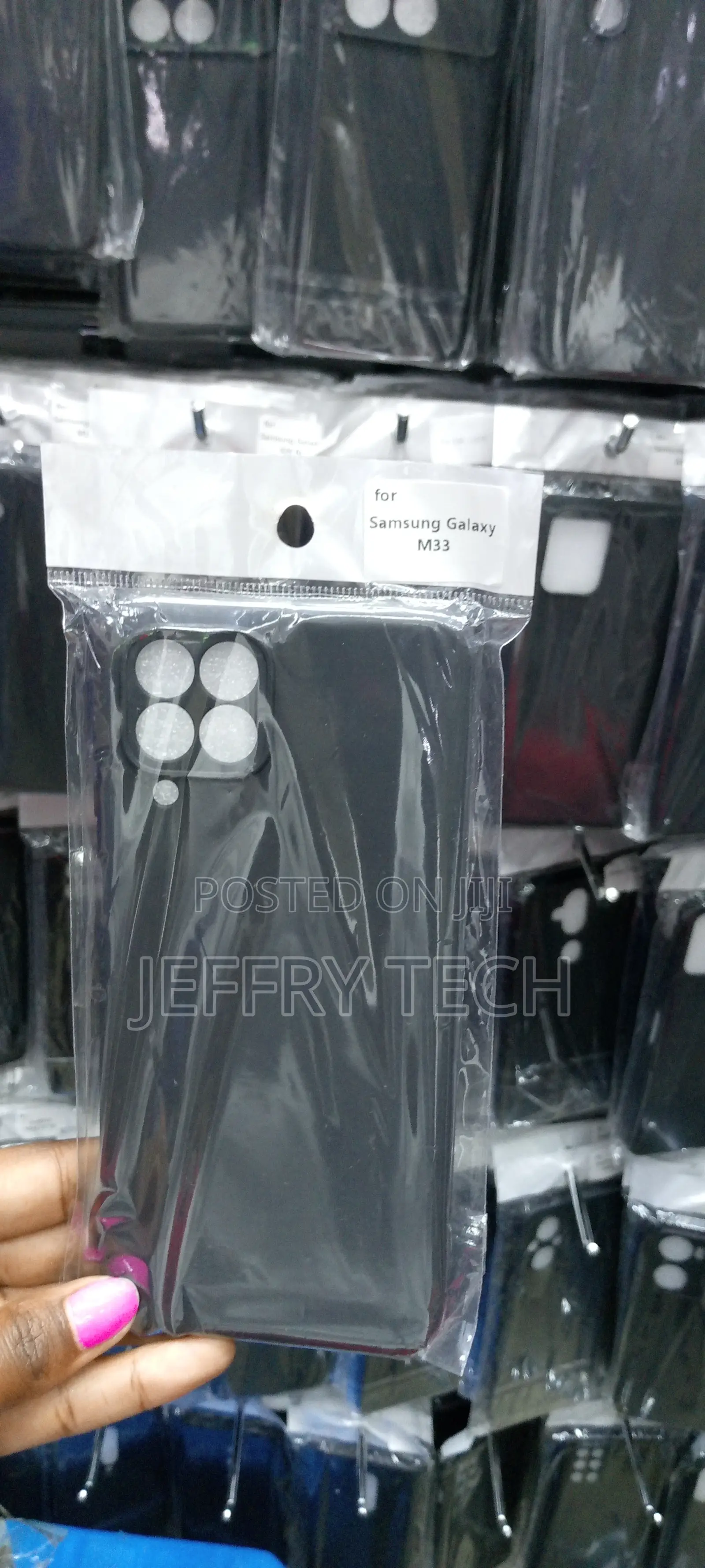 Samsung M33 Slim Back Covesoft Liquid Silicone Case