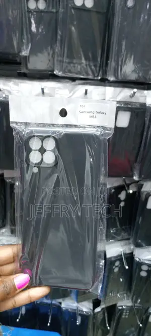 Samsung M33 Slim Back Covesoft Liquid Silicone Case