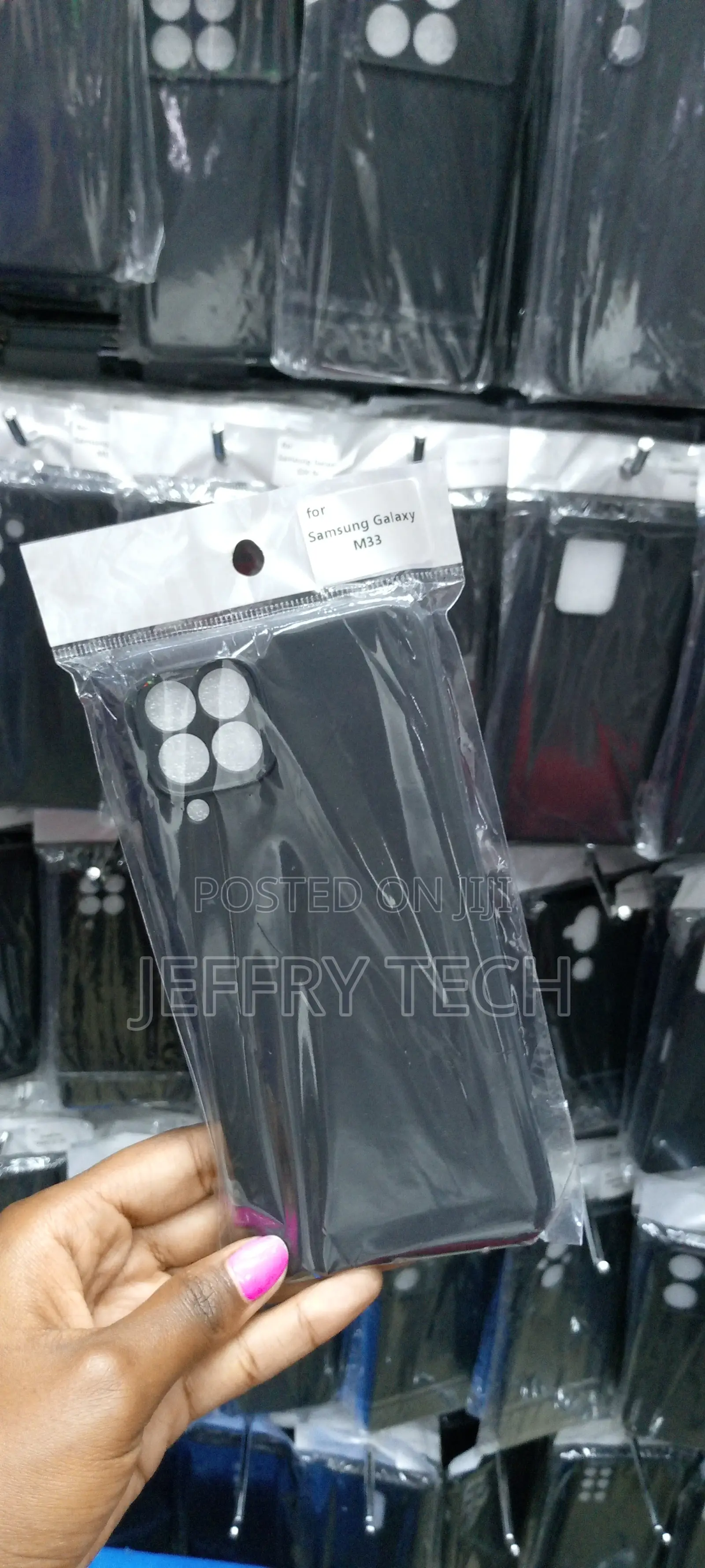 Samsung M33 Slim Back Covesoft Liquid Silicone Case