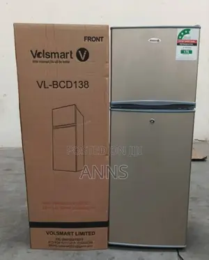 138litres Volsmart Two Door Refrigerator
