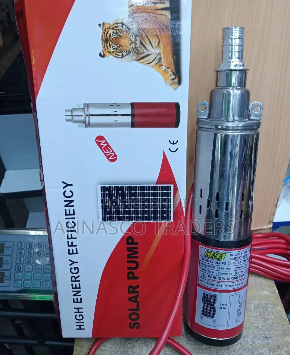 Solar Submersible Pump
24v
250watts