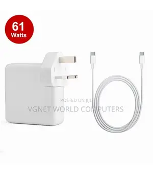 Macbook/Apple 61w Usb-C Power Adapter Complete