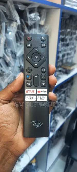 Itel Smart Tv Remote With Youtube Nexflix Shortcut Buttons