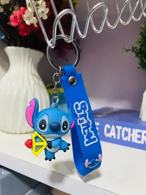 Cute Stitch Cartoon Themed Key Holder/Keychain