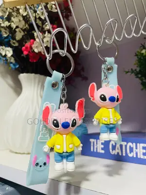 Stich Cartoon Themed Key Chains/ Key Holders