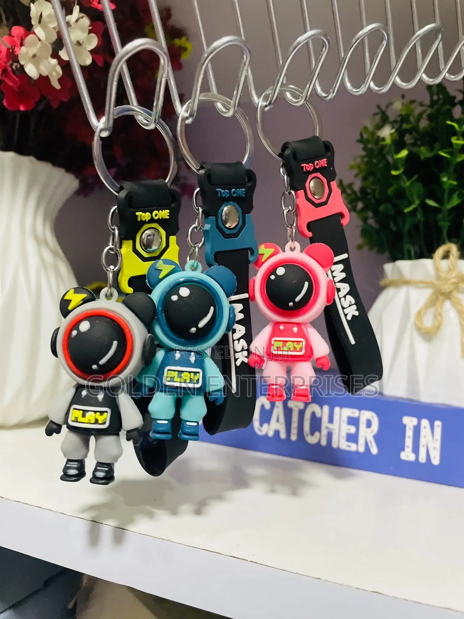 MASK Cartoon Themed Key Holders/ Key Chains