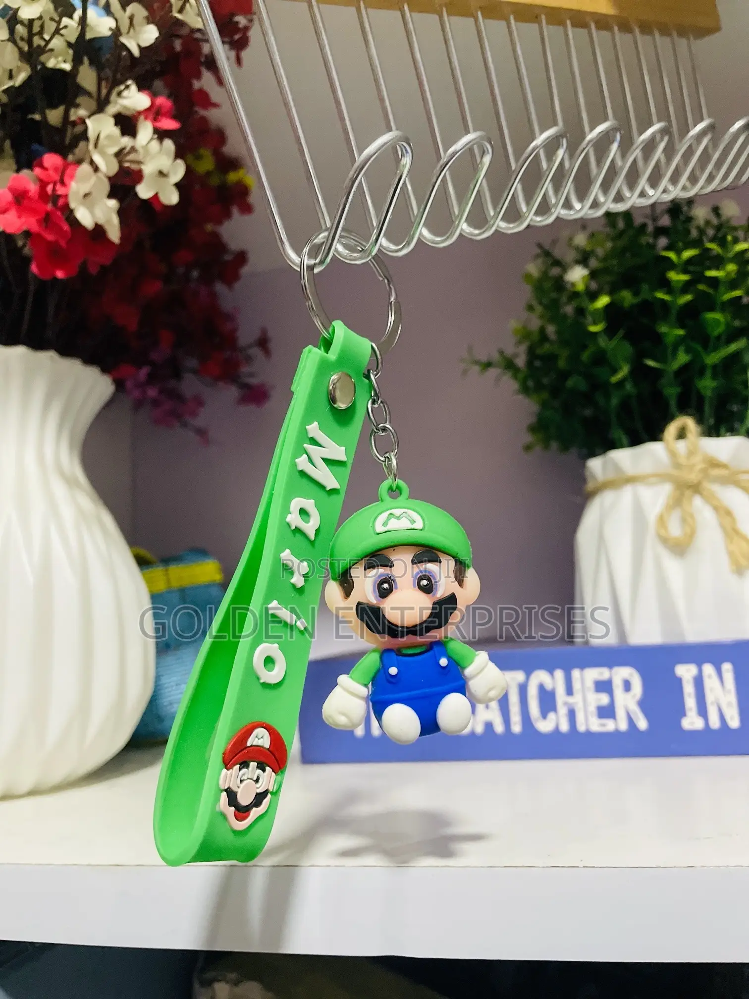 Mario Cartoon Themed Key Chains/ Key Holders