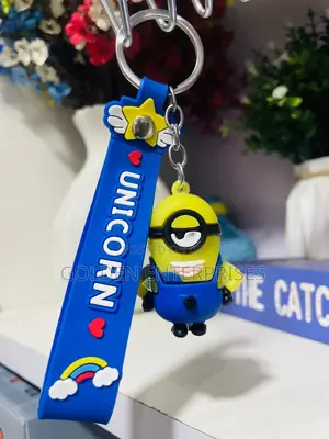Unicorn Minion Boys Cartoon Themed Key Chains/ Key Holders