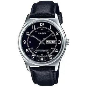 Casio Men's Watch V006L Leather Strap