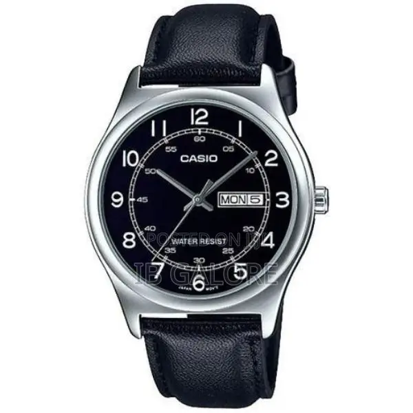 Casio Men's Watch V006L Leather Strap