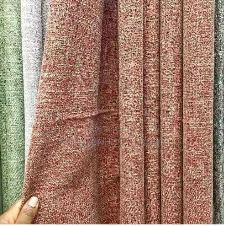 Green Linen Curtains