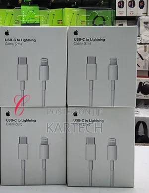 Apple USB C to Lightning 2M Cables