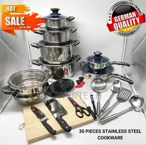 30PC Marwa Heavy Gauge Cooking Utensils