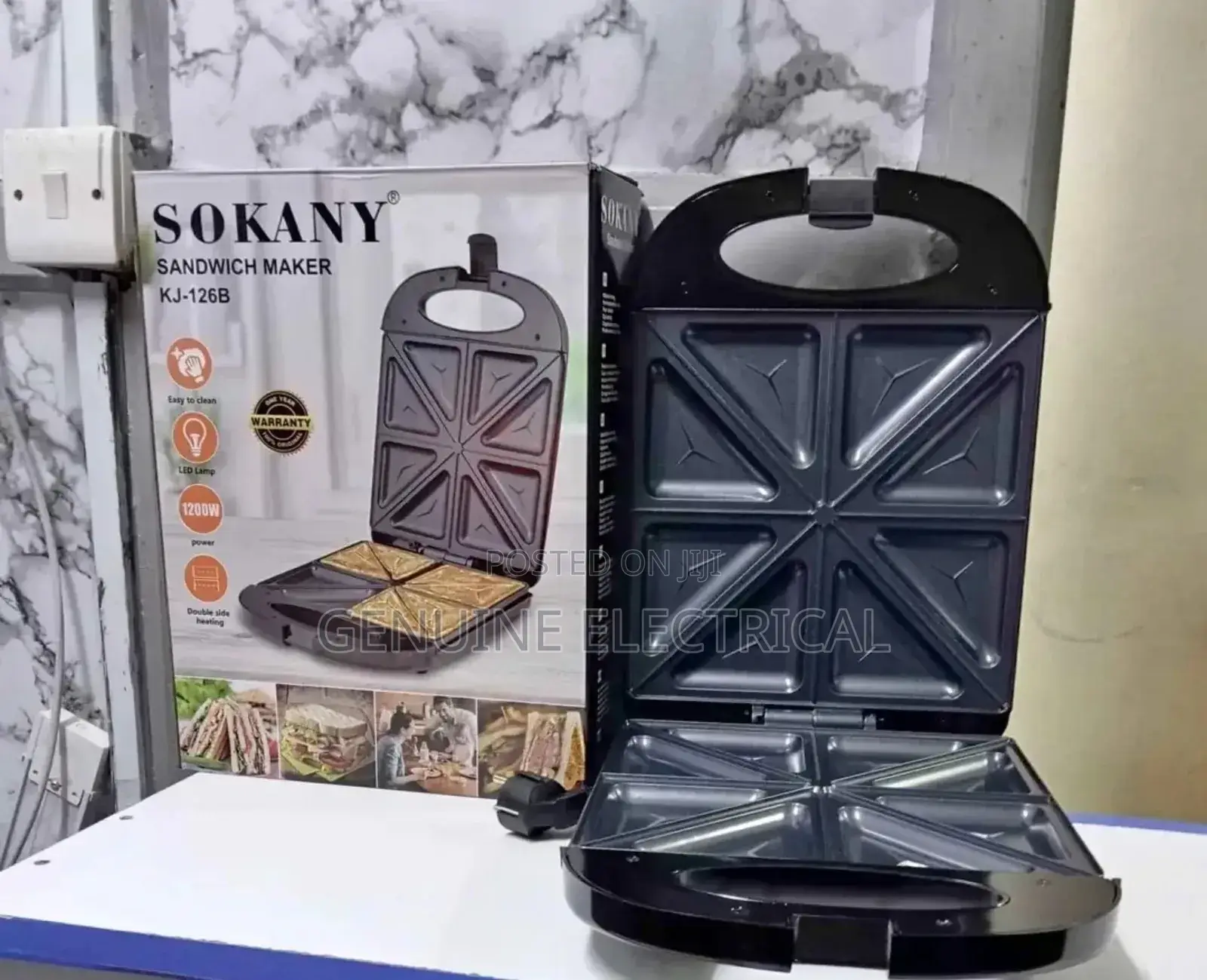 Good Quality 4 Slice Sokany Sandwich Maker
