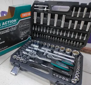Power Action Socket Wrench 108 PCS
Chrome Vanadium