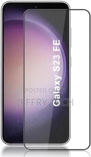 Glass Screen Protector for Samsung Galaxy S23 FE Black