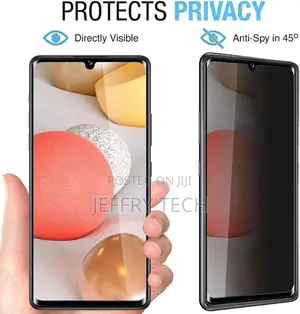 Privacy Full Glass Screen Protector for Samsung Galaxy A34 -