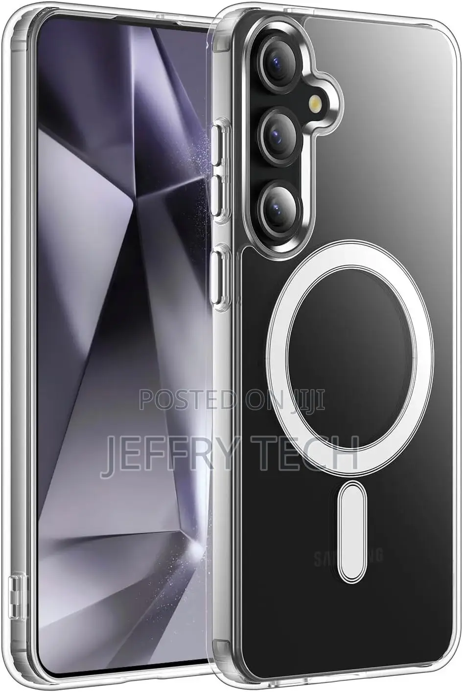 Samsung Galaxy S24 5G Case 6.2 Clear [Compatible With Magsa