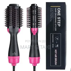 Electric Hair Dryer 
 Hair Curling Iron Rotating Brush