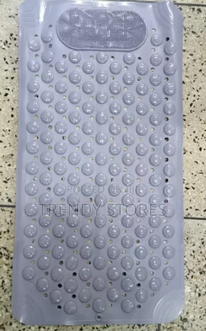 Grey Antislip Mat With Footscrub