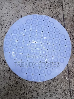 Purple Round Antislip Mat