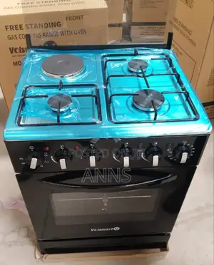 Volsmart 60/60 Best Home 3+1 Standing Electric Oven Cooker